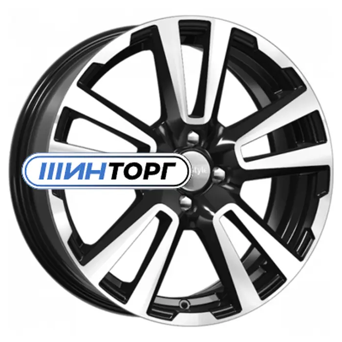 iFree Original КС874 (Vesta Cross) 6.5x17 4x100 ET43 D60.1 Алмаз черный Литой