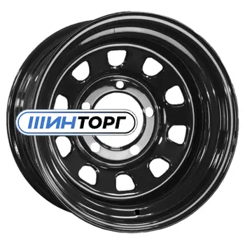 ZEPP 4x4 УАЗ Semicircle 8x16 5x139.7 ET-25 D110 Gloss Black Штампованный