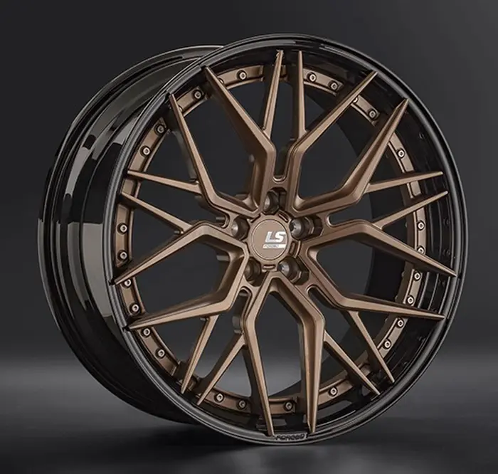 LS Forged FG35 10x22 5*112 Et:18 Dia:66,6 BZ/BK
