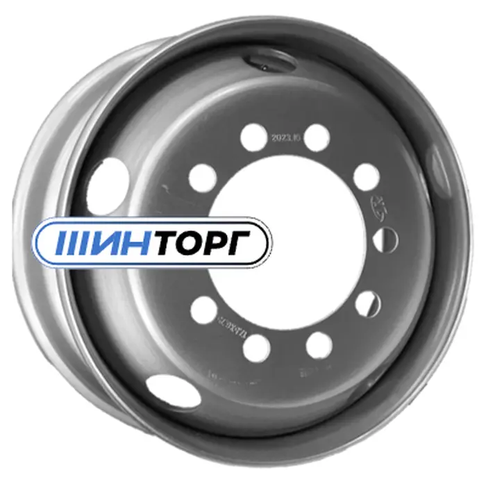 ZEPP 6,75x17,5/10x225 ET135 D176 Sil (YZ) (12 мм)