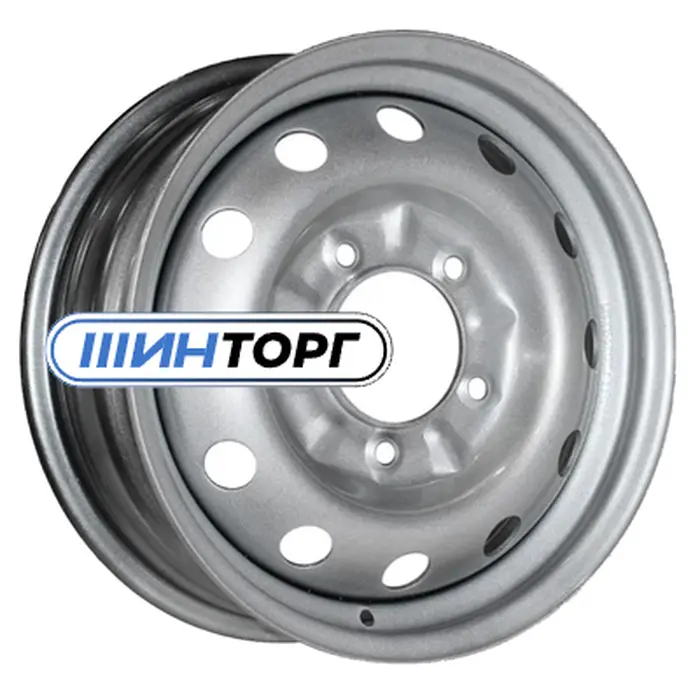 ТЗСК Chevrolet Niva 6x15 5x139.7 ET40 D98.5 Серебро Штампованный